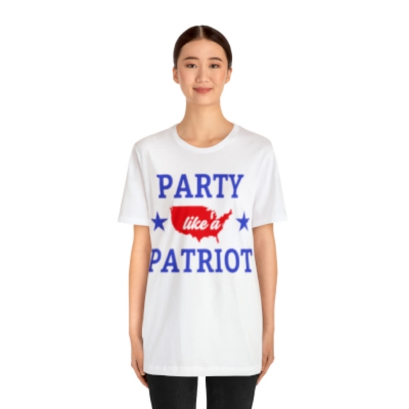 Party Like a Patriot: All-American Celebration Shirt - Picture 3 of 8